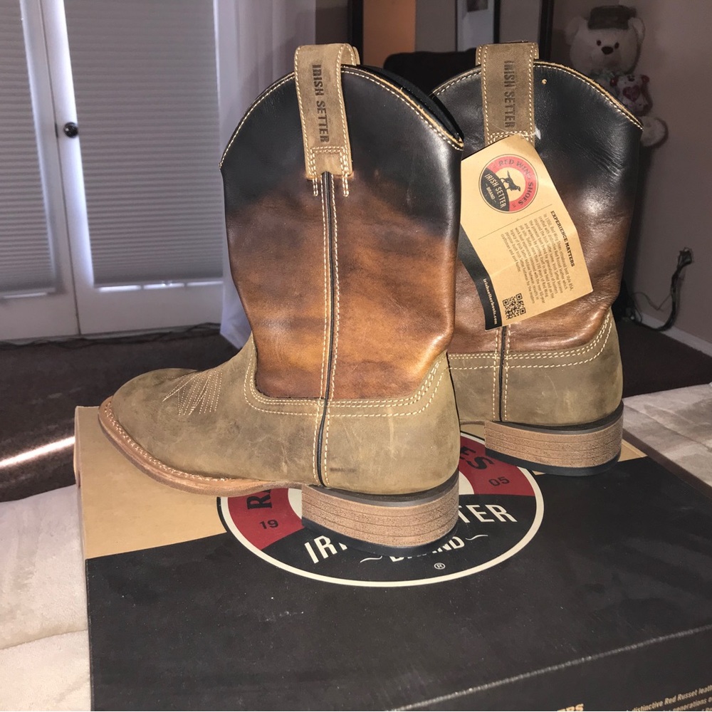 Red Wing Shoes- Irish Setter Hunt Men’s deadwood boots